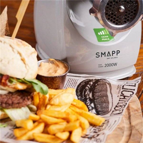 Mincer SMAPP 489.8 GRAFIT Graphite Silver 2000 W