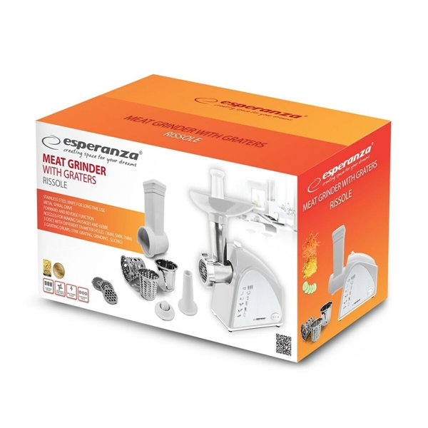 Mincer Esperanza EKM034 White Grey 2200 W