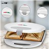 Sandwich Maker Clatronic ST 3477 White 750 W