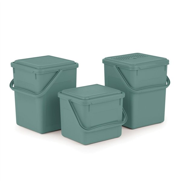 Container Rotho Green 9 L Rectangular