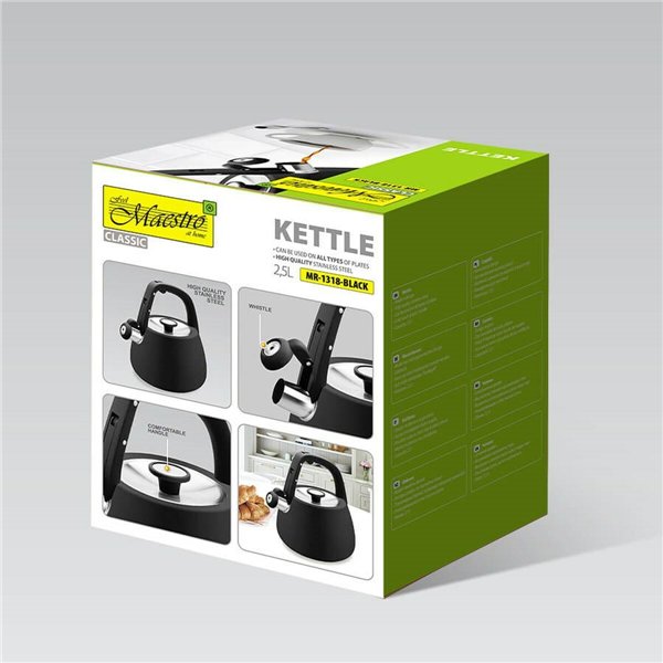 Water Dispenser Feel Maestro MR-1318-BLACK Black