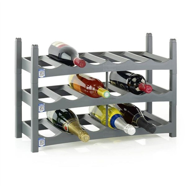 Bottle rack Rotho VARIO Grey