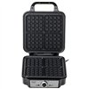 Waffle Maker Adler AD 3083 Black Silver 1800 W