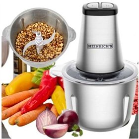 Cup Blender Heinrich's HMZ 8849 Grey Silver 500 W 2 L