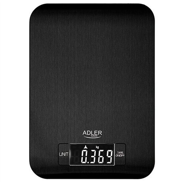 kitchen scale Adler AD 3183b Black 5 kg