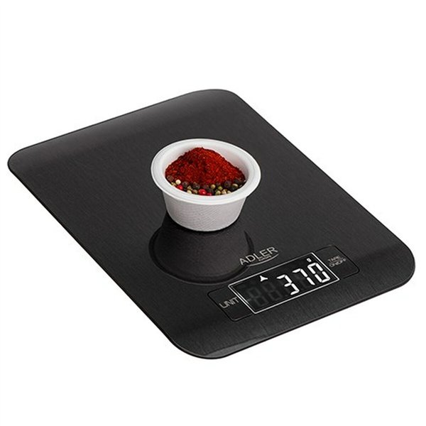 kitchen scale Adler AD 3183b Black 5 kg