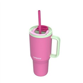 Thermal Cup with Lid Kambukka 11-08004 Green Pink Stainless steel 950 ml