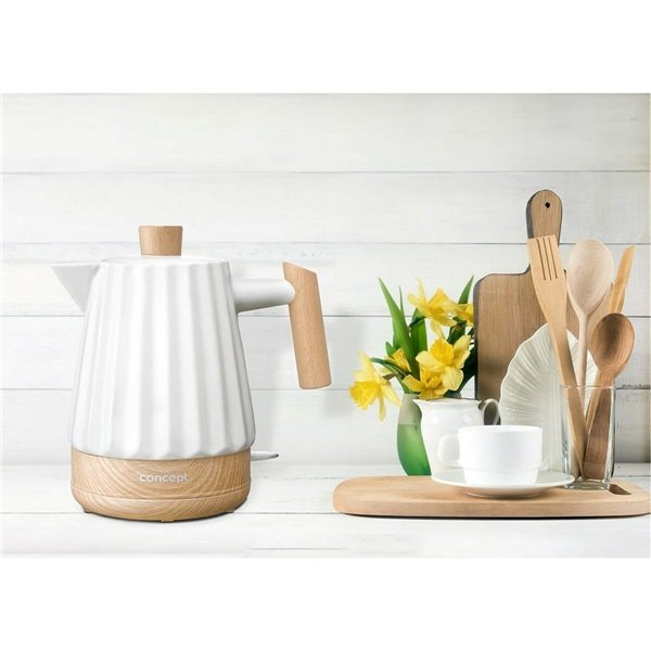 Kettle Concept RK0090 White Ceramic 1500 W 1,5 L