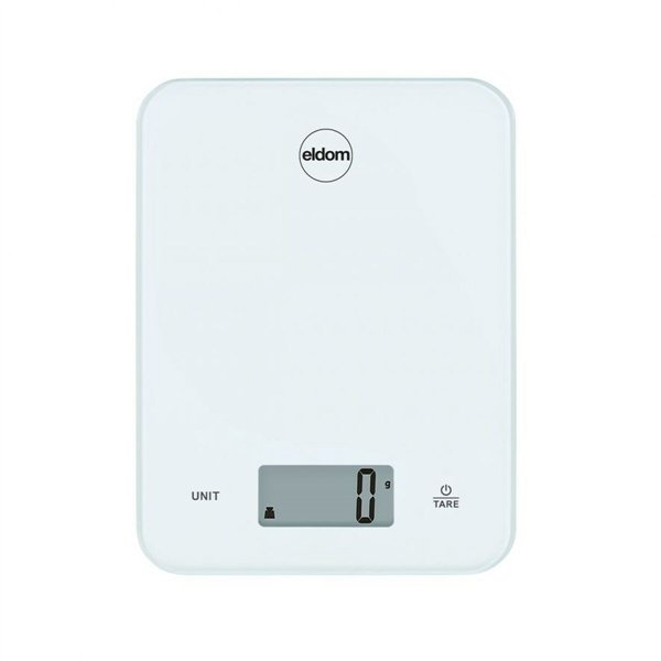 kitchen scale Eldom 3343 White 10 kg