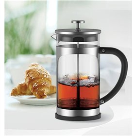 Teapot Feel Maestro MR-1860-600 Black Steel Stainless steel Borosilicate Glass 600 ml