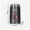 Electric Grinder Black & Decker BXCG152E Black 150 W
