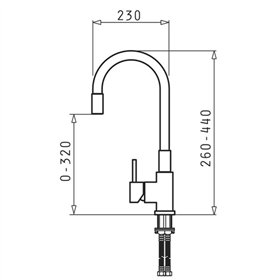 Mixer Tap Pyramis 090 941 901