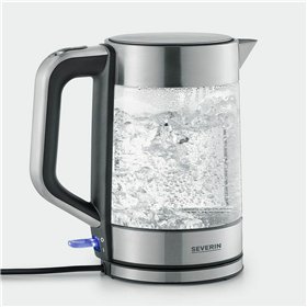 Electric Kettle with LED Light Severin WK 3420 Black 2200 W 1,7 L