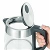Electric Kettle with LED Light Severin WK 3468 Black Transparent Stainless steel 2200 W 1 L