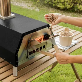 Granulinė picos krosnelė su priedais Pizzahven InnovaGoods