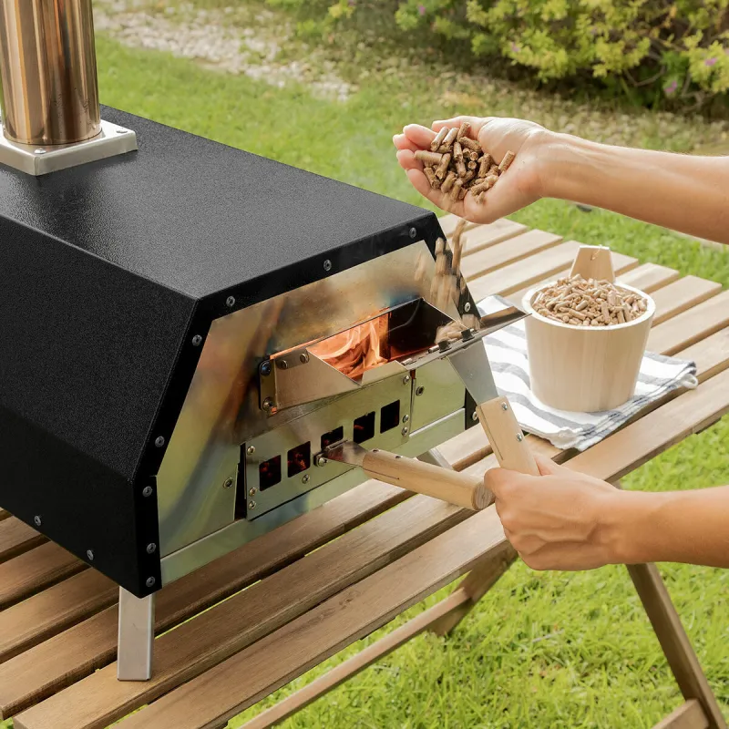 Pelletitega pitsaahi koos lisatarvikutega Pizzahven InnovaGoods