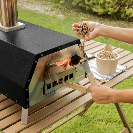 Pelletitega pitsaahi koos lisatarvikutega Pizzahven InnovaGoods