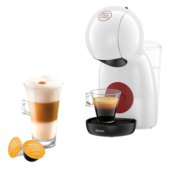 Capsule Coffee Machine Krups KP1A3110 White Red 1600 W 15 bar 0,8 L