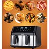 Air Fryer Eldom IK1500 dualcrisp Black 2000 W 9 L
