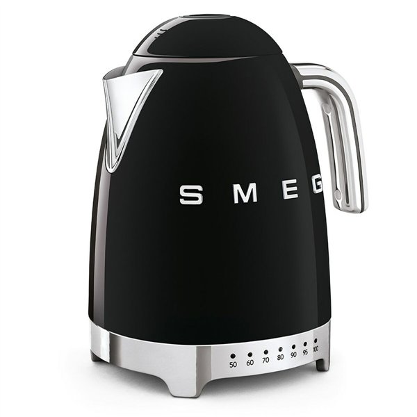Kettle Smeg KLF04BLEU Black Stainless steel plástico,acero inoxidable 2400 W 1,7 L