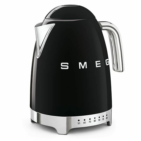 Kettle Smeg KLF04BLEU Black Stainless steel plástico,acero inoxidable 2400 W 1,7 L