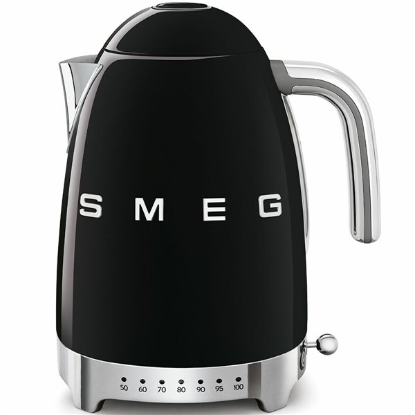 Kettle Smeg KLF04BLEU Black Stainless steel plástico,acero inoxidable 2400 W 1,7 L