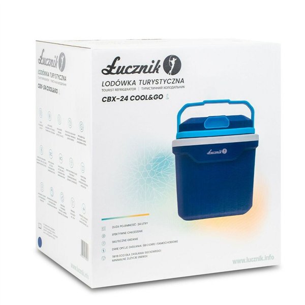 Mini Fridge Łucznik CBX-24 Blue 24 L