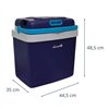 Mini Fridge Łucznik CBX-33 Blue 33 L