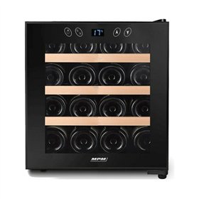 Vinoteca Mpm MPM-48-CW-48 Black Transparent 43 x 52 x 48 cm