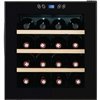 Vinoteca Mpm MPM-48-CW-48 Black Transparent 43 x 52 x 48 cm