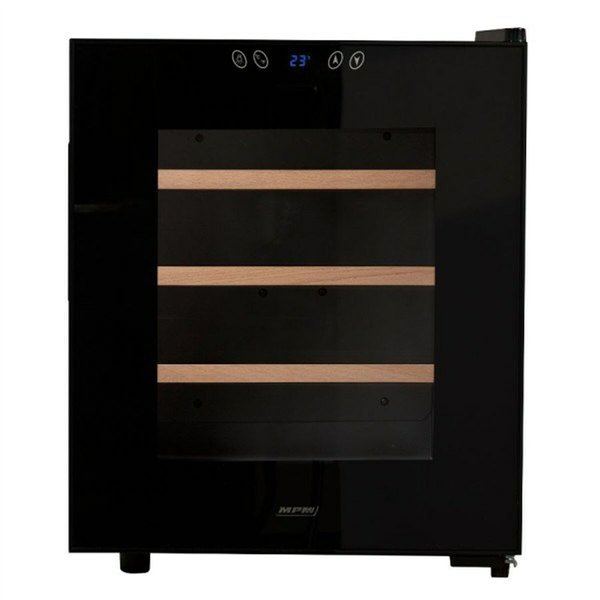 Vinoteca Mpm MPM-48-CW-48 Black Transparent 43 x 52 x 48 cm