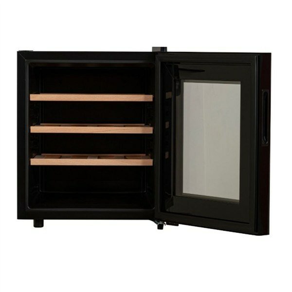 Vinoteca Mpm MPM-48-CW-48 Black Transparent 43 x 52 x 48 cm