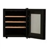 Vinoteca Mpm MPM-48-CW-48 Black Transparent 43 x 52 x 48 cm