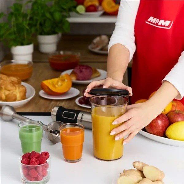 Hand-held Blender Mpm MBL-42M Black 1500 W