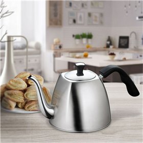 Teapot Feel Maestro MR-1333-Tea Black Steel Stainless steel Plastic 1,1 L