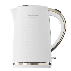 Kettle Taurus 958571000 White Stainless steel Plastic 2200 W 1,7 L