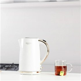 Kettle Taurus 958571000 White Stainless steel Plastic 2200 W 1,7 L