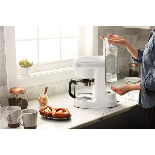 Drip Coffee Machine KitchenAid 5KCM1208EWH White 1100 W 6 Cups 1,7 L