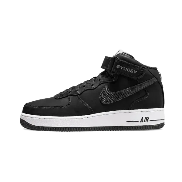 2022 Nike Stussy X Air Force 1 MID Black 11 M DJ7840-001
