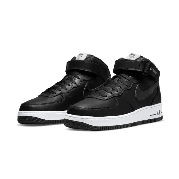 2022 Nike Stussy X Air Force 1 MID Black 11 M DJ7840-001