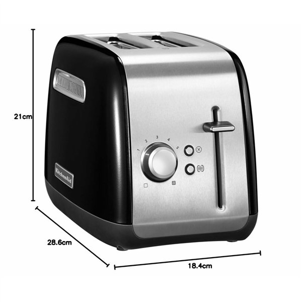 Toaster KitchenAid 5KMT2115EOB Black 1100 W