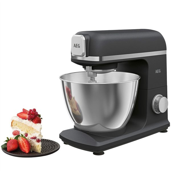 Food Processor AEG KM5-1-4BPT Black 5 L