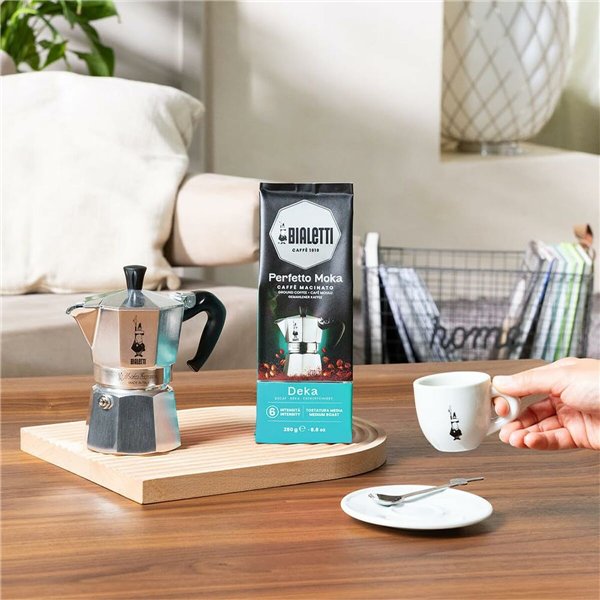 Ground coffee Bialetti Perfetto Moka Decaf 250 g