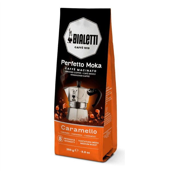 Ground coffee Bialetti Perfetto Moka Carmello 250 g
