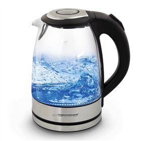 Kettle Esperanza EKK012 Black Glass Plastic 2200 W 1,7 L