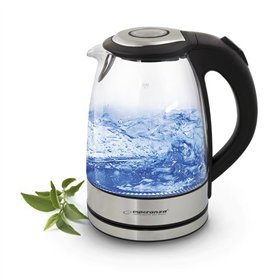 Kettle Esperanza EKK012 Black Glass Plastic 2200 W 1,7 L