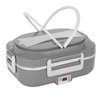 Electric Lunch Box N'oveen LB640 Dark grey Stainless steel 24 x 11 x 18,5 cm