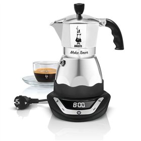 Italian Coffee Pot Bialetti Moka Timer
