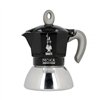 Italian Coffee Pot Bialetti Moka Induction Black Stainless steel Aluminium 100 ml 2 Cups