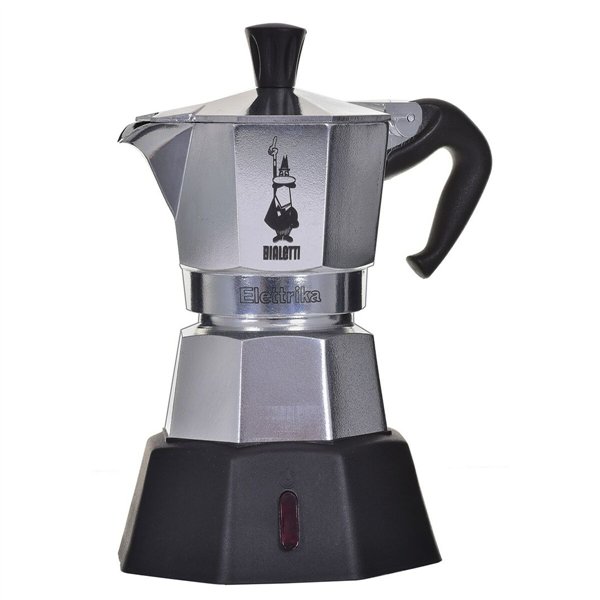 Italian Coffee Pot Bialetti 2778/MR Black Aluminium 90 ml 2 Cups